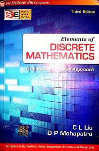 Image of Elemnts Of Discrete Mathematics