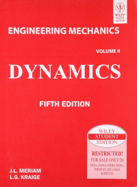 Image of Engineering Mchanics (VOL.2) Dynamics