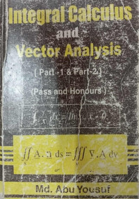 Image of Integral Calculus and Vector Analysis [Part-1 & Part-2]