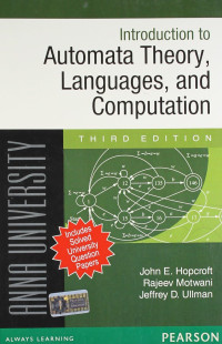 Image of Introduction to Automata Theory, Languages, and Computation