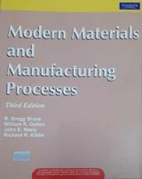 Image of Modern Materials and Manufacturing Processes