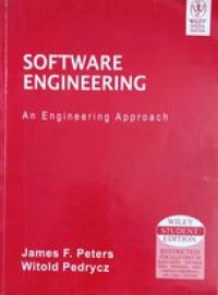 Image of Software Engineering  An Engineering Approach
