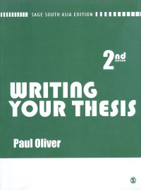 Image of Writing your Thesis